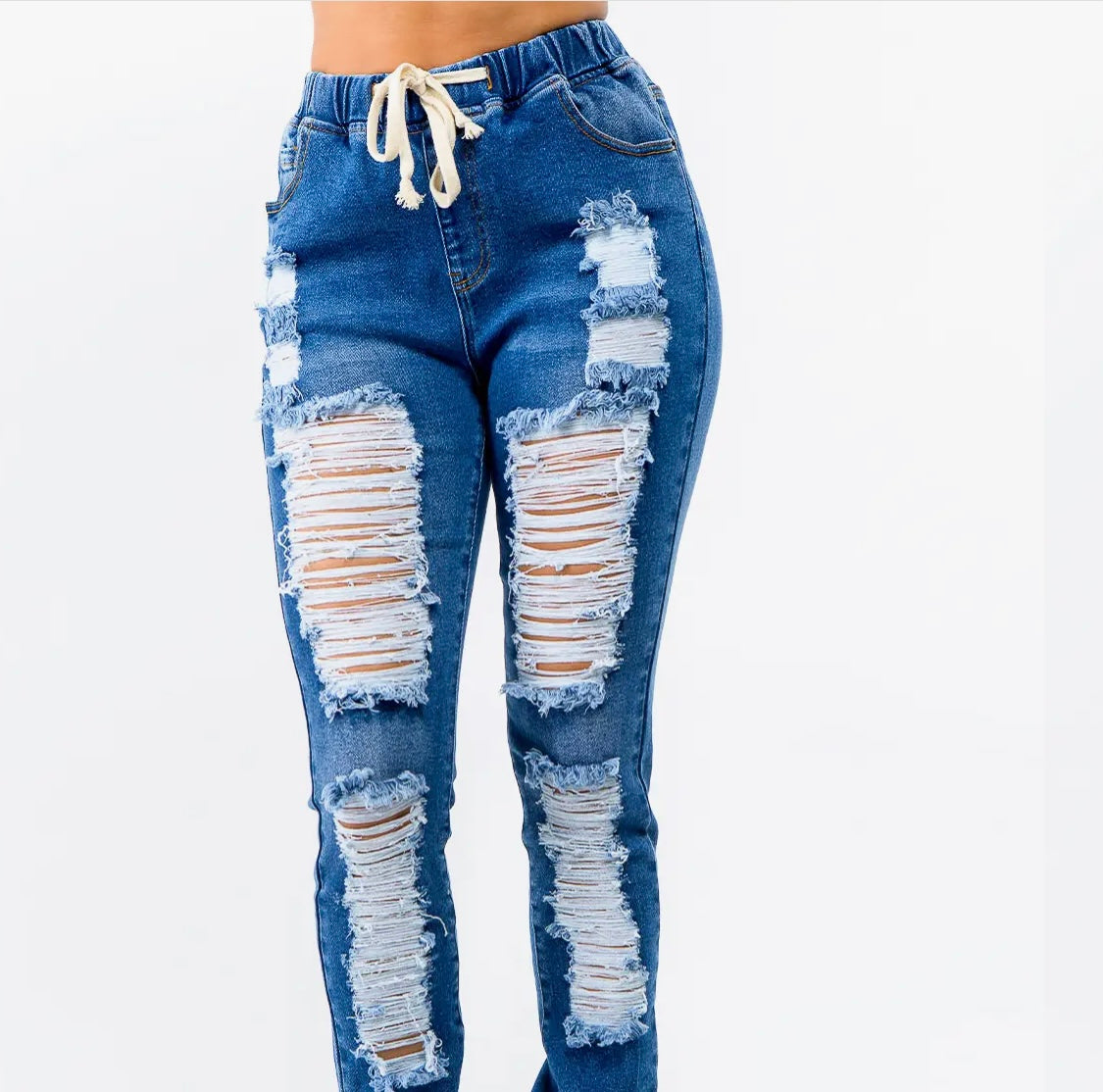 The Andy Denim Joggers