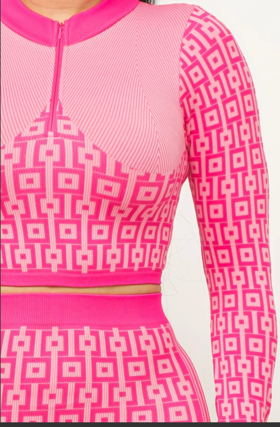 The Fallon Half Zip Set