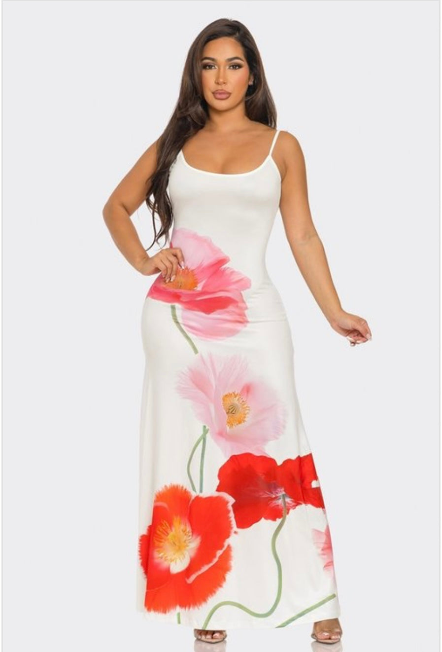 The Rosy Maxi Dress