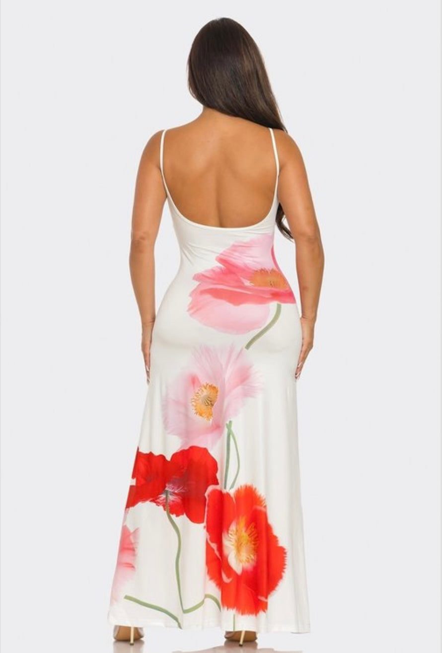The Rosy Maxi Dress