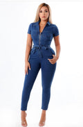 The Moni Denim Jumpsuit