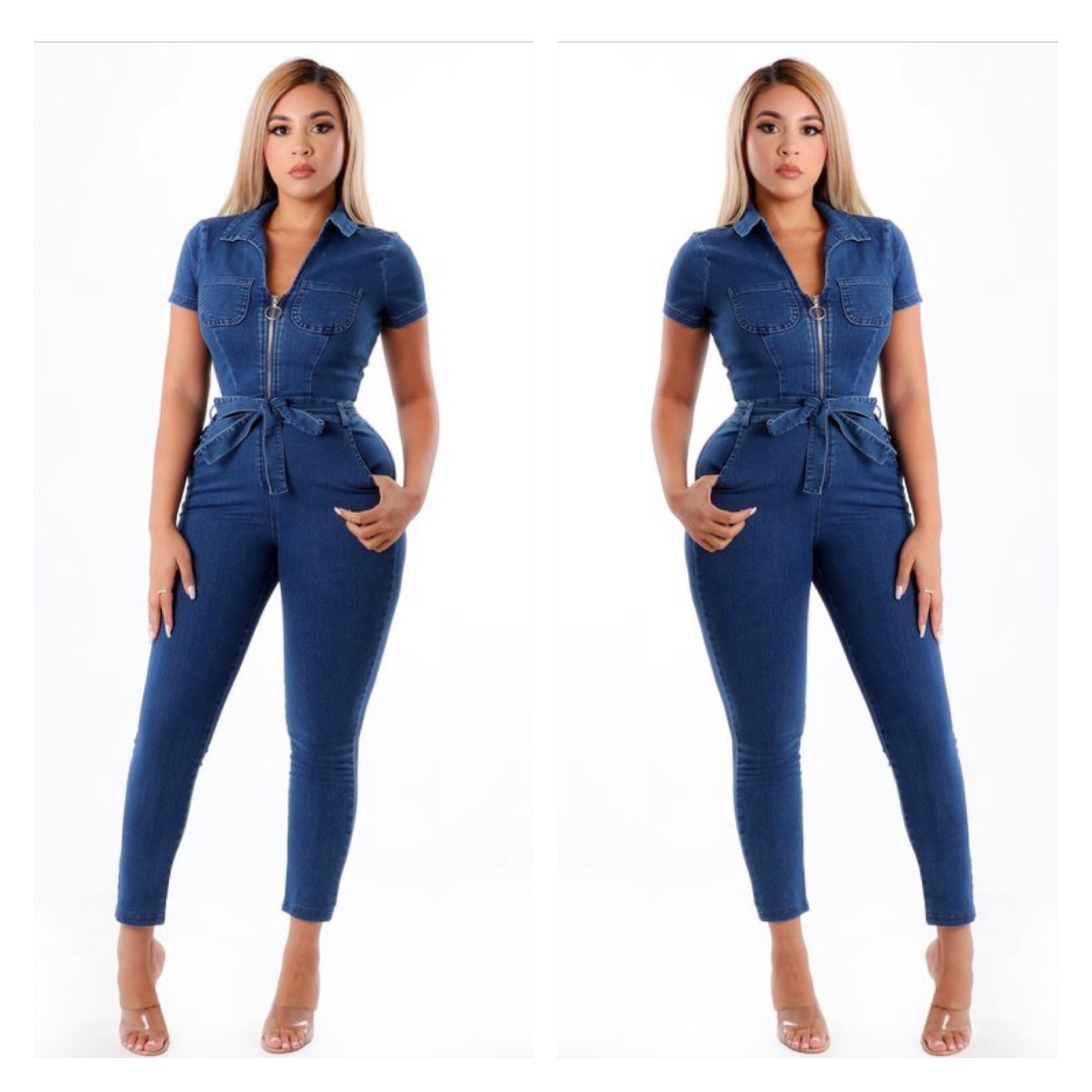 The Moni Denim Jumpsuit