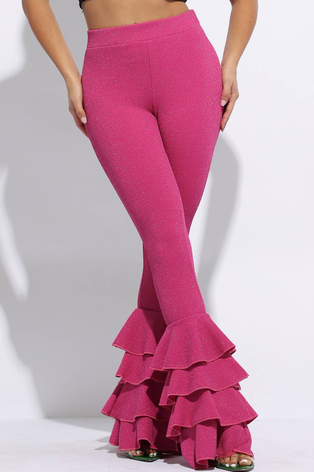 Layla Ruffle Flare Pants
